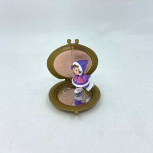 Vtg Hallmark Keepsake Reflections Compact Ice Skater Christmas Ornament 1998